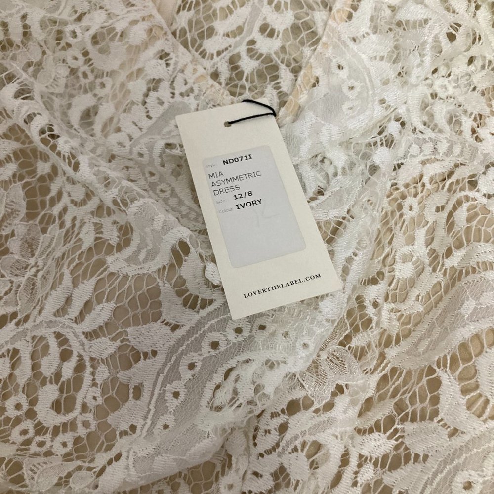 LOVER Mia Asymmetric Nylon-Blend Dress - Picture 7 of 15